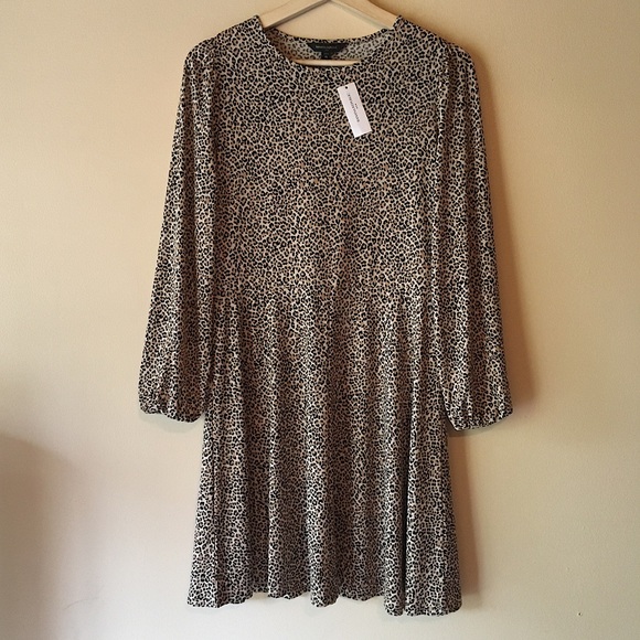NWT Banana Republic Dress | Cheetah Leopard Print | Medium - Picture 2 of 6